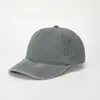 Boné de Baseball Lavado com Revestimento Vintage, Boné Liso Colorido Sólido, Estilo Retro Europeu e Americano, Chapéu de Exportação Transfronteiriço para Mulheres