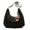 Bolsa Tote Casual Tendência Estampa de Leopardo Grande Capacidade Novo Estilo 2026 Moda Tendência de Ombro/Axila