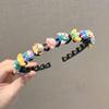 Tiara Infantil Acessórios de Cabelo Grampo Antiderrapante para Menina Não Machuca o Cabelo Aro de Cabelo Trançado Acessórios de Cabelo para Cabelos Rebeldes Acessórios de Cabelo para Meninas