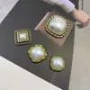 Acessórios de Pérola Barroca Retrô Estilo Coreano Elegante Presilha Estilo Chanel Pinça Prendedor Joias Acessórios para Sapatos Buraco Escuro