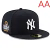 2025 Novo Modelo Boné de Beisebol Ny Totalmente Fechado Tamanho Grande Proteção Solar ao Ar Livre Chapéu Bordado Boné de Letras Não Ajustável