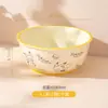 Tigela Pikachu Doméstica 2025 Nova Alto Valor Pessoal Fofa Cerâmica Louça Tigela de Arroz Tigela de Sopa