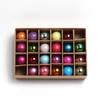 Caja de bola de cristal navideña de 2.5 cm a la venta Regalo de Navidad La bola de cristal navideña se puede fotografiar directamente