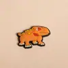 Capa de Celular de Dinossauro Fofa Div Accessories Etiqueta de Borracha Macia PVC Acessórios Feitos à Mão Charms para Tamanco Fivelas de Sapato em Estoque