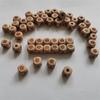 Cuentas de Madera de Haya 10mm 12mm Cuentas de Madera Cuadradas Cuentas Sueltas Corazón Flor Cara Sonriente Patrón Letras Francesas Cuentas para Cuerda DIY