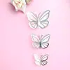 Decoração de Bolo Borboleta Dupla Camada Transfronteiriça Decoração de Bolo de Aniversário Inserção de Bolo Decoração de Bolo Inserção para Assar