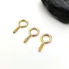 Punto de acero inoxidable clavo de ojo de oveja anillo de ojo de oveja tensor anillo de tornillo accesorios para joyería de cuentas diy especificaciones
