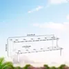 Soporte Transparente de Acrílico para Cono de Helado Soporte para Colocar Conos Crujientes Palomitas Soporte para Helados