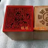 Suprimentos Tao/Selo Francês/Suprimentos para Selo Dao/Selo de Wang Lingguan/Selo de Madeira de Pessegueiro Tao Selo de Wang Lingguan