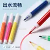 Mini Canetas Aquarela Graffiti 6 Cores para Crianças, Pincéis de Pintura Laváveis DIY, Material de Pintura Artística para Jardim de Infância Atacado