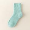 Calcetines de Lana para Mujer, con Forro Polar y Gruesos, Calcetines de Maternidad hasta la Media Pantorrilla para Otoño e Invierno, Color Sólido, Calcetines Calientes de Toalla para Dormir, Estilo Versátil