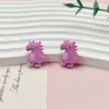Accesorios de Resina DIY Animales de Dibujos Animados Dinosaurios Osos Materiales para Joyería Colgante para Llavero Funda de Teléfono Móvil Parche Decorativo