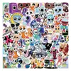 108 Nuevo Juego Dandy Mundo Mundos Dandys Pegatinas de Graffiti de Dibujos Animados Pegatinas para Coche y Equipaje