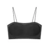 Sujetador de verano strapless sin aros, ultrafino, de tirantes finos, para mujer, sin costuras, anti-exposición, para pechos pequeños, realza y recoge el busto