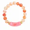 Venta Caliente Transfronteriza TK Nuevo Pulsera Elástica Europea y Americana Pulsera de Moda para Hombres Mujeres Parejas Pulsera de Cuentas Pulsera Al por Mayor