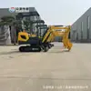 Mini Máquina de Ganchos para Fertilización, Aflojamiento de Suelo, Dragado de Zanjas, Excavadora Agrícola, Excavadora Pequeña de Ingeniería en la Carretera Zhongyuan