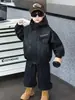 2137 Abrigo de Otoño para Niños 2026 Nuevo Estilo Chaqueta de Cuero de Primavera para Niños, Chaqueta Casual Elegante para Niños, Ropa de Moda