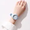 Reloj de Prueba para Niños Niñas Niños Estudiantes Resistente al Agua Imitación Caída Macarrón Deportivo Color Caramelo Gelatina Fresco