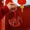 Hanger Diffusor de Aroma "Fique Rico Instantaneamente" Mais Vendido do Tiktok, Desodorizador de Guarda-Roupa, Pastilhas de Cera com Fragrância do Ano Novo do Cavalo