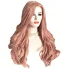 Comercio Exterior de Amazon Peluca Europea y Americana para Mujer de Cabello Largo Onda Grande Rizado Largo Esponjoso Rizado Peluca Gorro