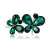 Moda Estilo Coreano Broche Simple de Mariposa con Pedrería Pequeño Estilo Chanel de Alta Gama para Chaqueta de Traje de Dama Corsage Pin de Insecto