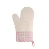 Guantes anti-escaldaduras con aislamiento térmico de silicona gruesa para horno de cocina, especial para hornear a alta temperatura, antideslizantes y anti-calor, para horno microondas.