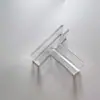 Clip de Vidrio Moldeado por Inyección de Plástico de Ingeniería para PC Ranura Cruzada en Forma de L en Forma de T Adecuado para Acuario Vitrina Vitrina de Acuario