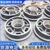 Diámetro 300 calibre 600 par de ruedas huecas rueda de placa minera rodamiento grande acero fundido par de ruedas de mina carga 3T