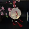 Festival das Lanternas Lanterna estilo chinês retro palácio luminoso Lâmpada de Palácio Lanterna de coelho portátil para crianças adereços de fotografia Hanfu