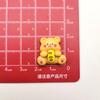 Desenho Animado Brilhante Donut Pão Manteiga Urso Resina Acessórios DIY Capinha de Celular Adorno de Cabeça Grampo de Cabelo Material para Joias