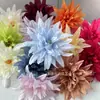 Venta al por mayor del fabricante Crisantemo de Llama Artificial Aguja de Pino Flor de Pinza de Cangrejo Cabezas de Flores Flor Artificial Decoración Accesorios para Cabello DIY Flor de Cabello
