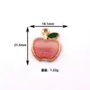 Pendientes Colgantes Personalizados Transparentes Huecos de Fruta Coreanos DIY de Aleación con Goteo de Aceite Colgante Llavero Accesorios Colgantes