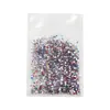 Rinestones para Uñas de Fondo Plano Paquete Mixto 1440 Piezas Coloridos Irregulares Mini Corazón Mariposa Rinestones Apilados Decoraciones para Uñas