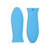 Luvas de Silicone para Pega de Panela Cozinha Transfronteiriça Cobertura de Isolamento Doméstica para Pega de Panela Resistente a Altas Temperaturas Anti-Queimadura Espessada Cobertura de Pega de Frigideira