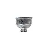 Taza de Vidrio de Borosilicato Alto, Taza de Vidrio con Burbujas, Taza Maestra, Taza de Té de Vidrio, Taza de Degustación Resistente al Calor, Taza de Té de Flores de Lujo Ligero con Pie Alto