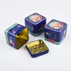 Caja de hojalata Caja de almacenamiento Vela perfumada Jabón artesanal Caja de hojalata Caja de embalaje para regalo de Navidad Procesamiento según planos y muestras