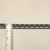 Ribete de Encaje Negro con Correas de Nylon Huecas No Elásticas, Accesorios Florales, Decoraciones para Ropa, Accesorios para el Cabello, Pinzas, Personalización de Fábrica