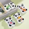 TS-T016 Abrebotellas Panda Dibujo Animado Creativo Transparente Cámara de Aire Venta al por Mayor Lindo Diseño de Animal de Dibujos Animados Dropshipping