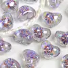 Ding Yi Lua Fria Galvanizado Vaga-lume Fogos de Artifício Coração Contas Artesanal DIY Acessórios para Joias Acessórios para Corrente de Celular
