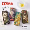 Estuche para Gafas de Caja de Hierro, Se Puede Imprimir con Logo, Portátil y Resistente a la Presión, Estuche para Gafas con Pintura en Spray de Dibujos Animados, Estuche de Moda para Gafas Ópticas