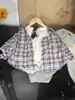 Nueva Chaqueta Fina de Verano a Cuadros con Mangas Largas para Protección Solar para Niños y Niñas, Estilo Padre-Hijo