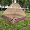 Mosquiteiro Externo Camping Tenda de Malha de Camada Única Portátil Dobrável Verão Totalmente Automática Arame de Aço Abertura Rápida Atacado