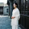 Chal Bohemio con Borlas Estilo Vintage Transfronterizo para Mujer, Ropa Exterior de Primavera y Otoño, Cárdigan Calado de Ganchillo, Chaleco Versátil de Terciopelo