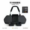 Rodillo Abdominal Digital con Pantalla LCD Grande, Rebote Automático y Soporte para Codos para Entrenamiento de Músculos Abdominales y Adelgazamiento