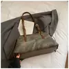 Bolso Retro de Gran Capacidad para Mujer Otoño e Invierno 2026 Nuevo Bolso de Mano al Hombro de Cuero Aceitado y Encerado Bolso de Axila de Gama Alta