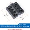 Bisagra Pequeña de Plástico de Nylon Plástico Negro Engrosado 3040 Medidor Eléctrico Industrial Caja Electromecánica Puerta de Gabinete de Supermercado Bisagra de Baño Público