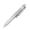 B2 Punta de Acero de Tungsteno Táctica Defensa Bolígrafo EDC Multifuncional Defensa Personal Ventana Exterior Rompe-Ventananas Suministros Anti-Lobo