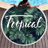 Comercio exterior Amazon toalla de playa de microfibra de secado rápido estampado de terciopelo doble cara natación secado rápido toalla de playa baño