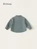 Ropa Infantil Bangxuan Chaqueta Infantil Estilo Otoño 2026 Chaqueta de Mezclilla Suelta para Niñas Top Retro para Niños Camisa Little Pony