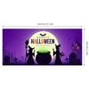 Banner de Halloween Tela Fluorescente para Colgar en la Puerta del Garaje para Celebrar la Noche de Halloween Decoración de Fiesta Tela de Fondo Dropshipping